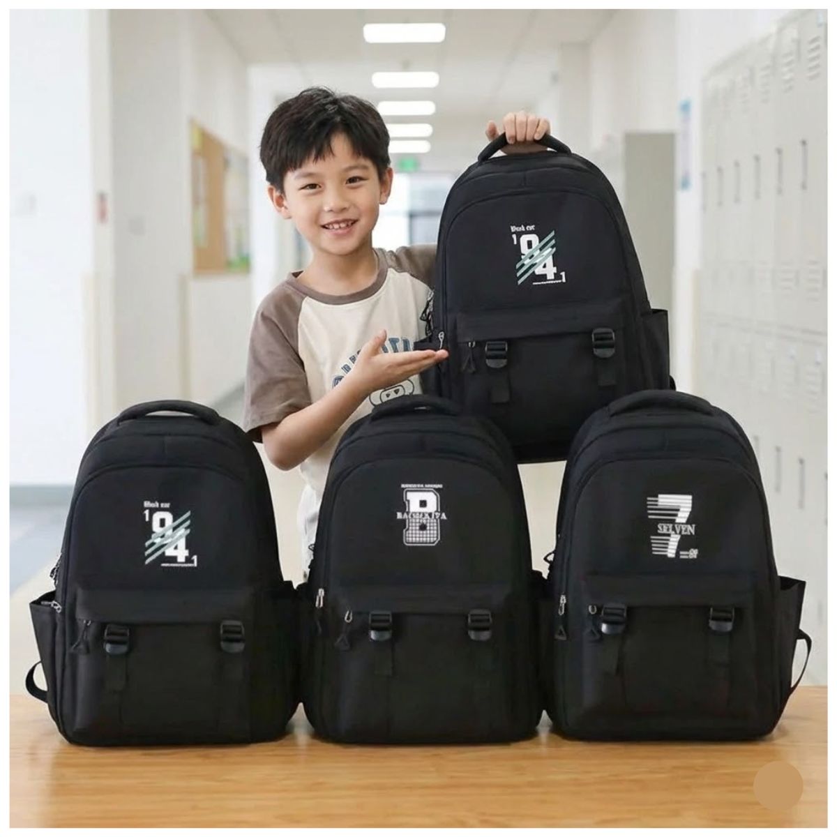 Mochila Selven Negra Urbana