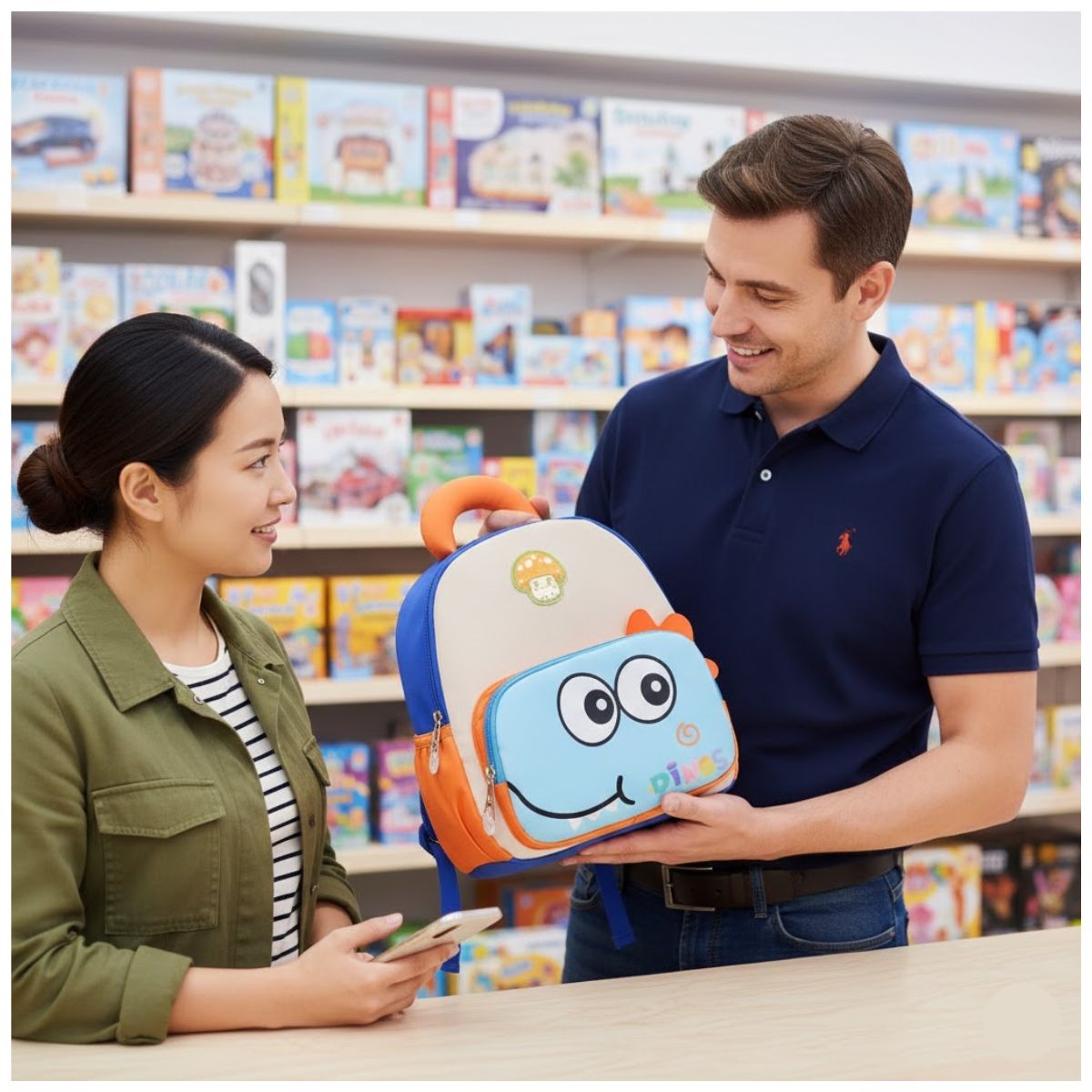 Mochila Infantil Cute Dino