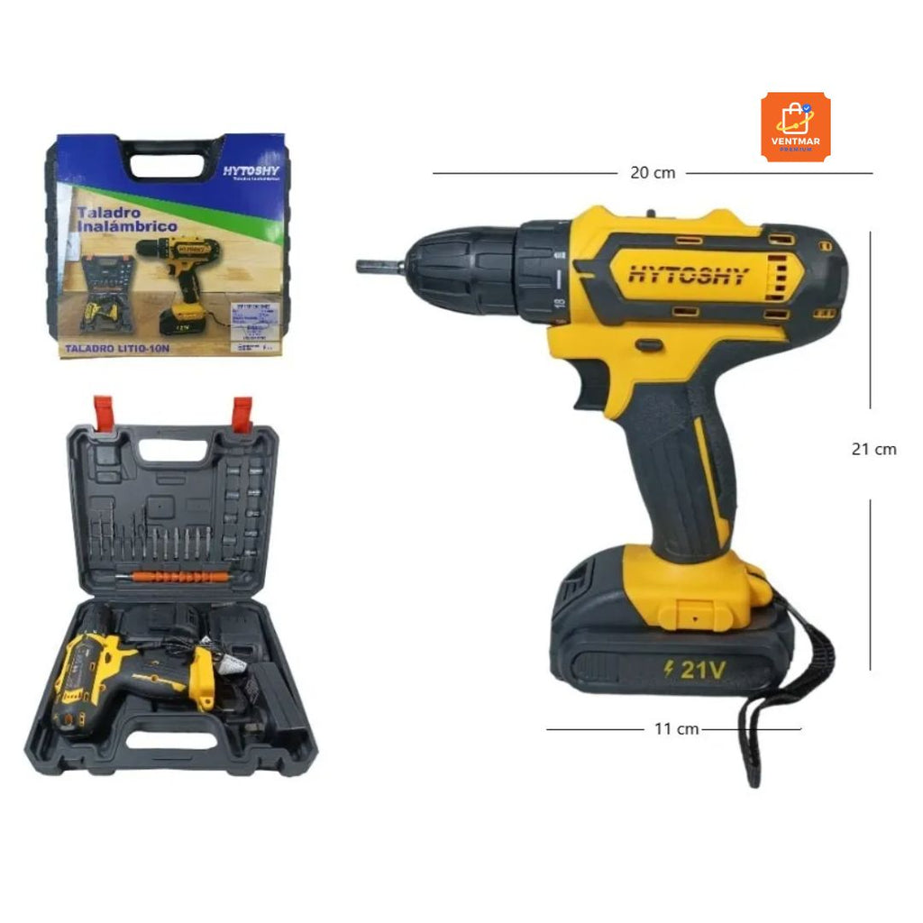 Taladro Inalámbrico Doble Bateria